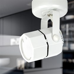 ЭРА OL2 GU10 WH Белый Светильник Накладной Б0044259 - фото 103377