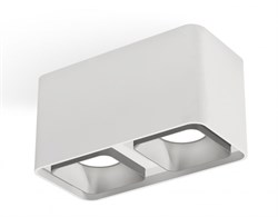 Ambrella Комплект накладного светильника XS7850003 SWH/SSL белый песок/серебро песок MR16 GU5.3 (C7850, N7703) XS7850003 - фото 103434