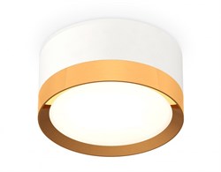 Ambrella Комплект накладного светильника XS8101005 SWH/PYG белый песок/золото желтое полированное GX53 (C8101, N8124) XS8101005 - фото 103523