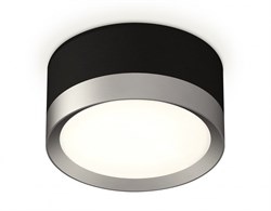 Ambrella Комплект накладного светильника XS8102003 SBK/MCH черный песок/хром матовый GX53 (C8102, N8121) XS8102003 - фото 103578