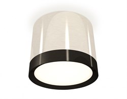 Ambrella Комплект накладного светильника XS8120001 PSL/PBK серебро полированное/черный полированный GX53 (C8120, N8113) XS8120001 - фото 103654