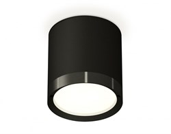 Ambrella Комплект накладного светильника XS8142002 SBK/PBK черный песок/черный полированный GX53 (C8142, N8113) XS8142002 - фото 103691