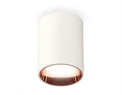 Ambrella Комплект накладного светильника XS6312024 SWH/PPG белый песок/золото розовое полированное MR16 GU5.3 (C6312, N6114) XS6312024 - фото 103693