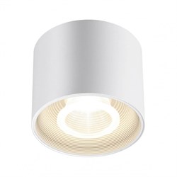 Novotech 358791 OVER NT21 149 белый Светильник накладной светодиодный IP20 LED 15W 4000K 1600Лм 110-265V BIND 358791 - фото 103722