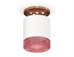 Ambrella Комплект накладного светильника XS7401143 SWH/PPG/PI белый песок/золото розовое полированное/розовый MR16 GU5.3 (N7930, C7401, N7193) XS7401143 - фото 103754