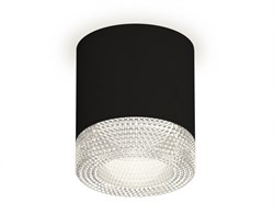 Ambrella Комплект накладного светильника XS7402010 SBK/CL черный песок/прозрачный MR16 GU5.3 (C7402, N7191) XS7402010 - фото 103779