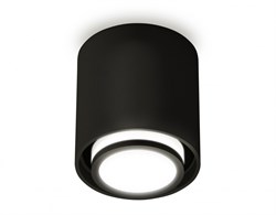 Ambrella Комплект накладного светильника с акрилом XS7723016 SBK/FR черный песок/белый матовый MR16 GU5.3 (C7723, N7121) XS7723016 - фото 103920