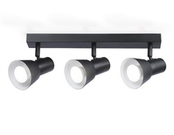 Ambrella Светильник накладной TA13122/3 BK/WH черный/белый GU10/3 max 12W 470*85*150 TA13122 - фото 103939