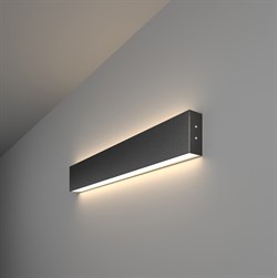 Elektrostandard 101-100-40-53 / Линейный светодиодный накладной двусторонний светильник 53см 20W 4200K черная шагрень a042924 - фото 103954