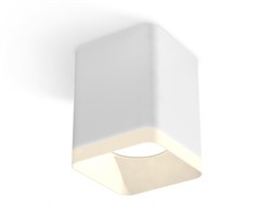 Ambrella Комплект накладного светильника с акрилом XS7812021 SWH/FR белый песок/белый матовый MR16 GU5.3 (C7812, N7755) XS7812021 - фото 103981