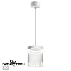Novotech 359007 OVER NT23 000 белый Светильник накладной светодиодный IP20 LED 4000K 18W 85-265V AURA 359007 - фото 104197
