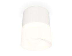 Ambrella Комплект накладного светильника с акрилом XS8110002 SWH/FR белый песок/белый матовый GX53 (C8110, N8402) XS8110002 - фото 104383