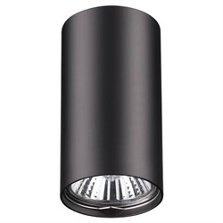 Novotech 370420 NT19 190 черный Накладной светильник IP20 GU10 50W 220V PIPE 370420 - фото 104430