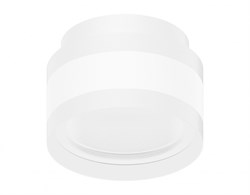 Ambrella Корпус светильника накладной C8418 SWH/CL белый песок/прозрачный D110*H70mm GX53 C8418 - фото 104435