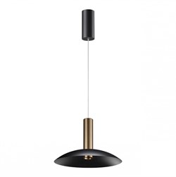 Novotech 358986 OVER NT22 бронза светлая/черный Светильник светодиодный накладной, провод 2м IP20 LED 4000K 15W 220V ALBA 358986 - фото 104440