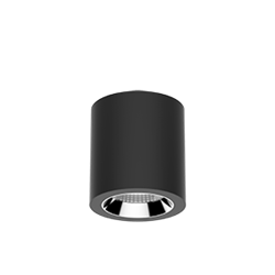 Varton Светодиодный светильник DL-02 Tube накладной 125х135 мм 18 Вт 3000 K 35° RAL9005 черный муар V1-R0-T0113-20000-2001830 - фото 104462