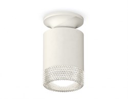 Ambrella Комплект накладного светильника XS6301102 SWH/CL белый песок/прозрачный MR16 GU5.3 (N6901, C6301, N6150) XS6301102 - фото 104514