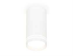 Ambrella Комплект накладного светильника с акрилом XS8161007 SWH/FR белый песок/белый матовый GX53 (C8161, N8477) XS8161007 - фото 104545