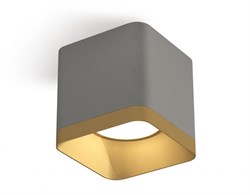 Ambrella Комплект накладного светильника XS7807004 SGR/SGD серый песок/золото песок MR16 GU5.3 (C7807, N7704) XS7807004 - фото 104561