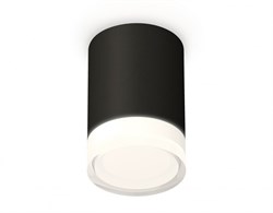 Ambrella Комплект накладного светильника XS7422023 SBK/FR/CL черный песок/белый матовый/прозрачный MR16 GU5.3 (C7422, N7160) XS7422023 - фото 104674