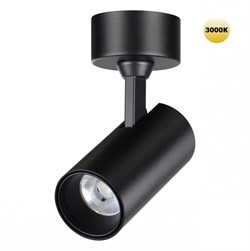 Novotech 359228 OVER NT23 220 черный Светильник накладной светодиодный IP20 LED 15W 220V 1440Лм 3000К SELENE 359228 - фото 104739