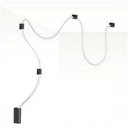 Odeon Light 4391/30CL черный/металл/канат Настенно-потолочный светильник накладной (3 черных крепления в комплекте) IP20 LED 30W 1185Лм 4000K CORDA 4391/30CL - фото 104786