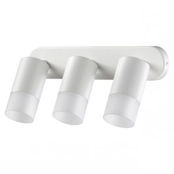 Novotech 370740 OVER NT21 000 белый Светильник накладной IP20 GU10 9W 235V FLAX 370740 - фото 104790