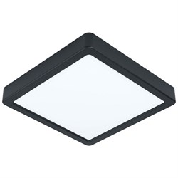 Eglo 99244 Светодиодный накладной светильник FUEVA 5, 16,5W (LED), 210х210, H28, 1800lm, 3000K, сталь, черный 99244 - фото 104811