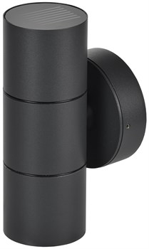 Светильник уличный 5113 настенный 2хGU10 IP65 черный IEK LT-UPU0-5113-GU10-2-K02 - фото 104875