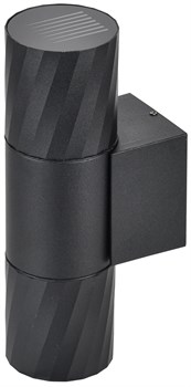 Светильник уличный 5221 настенный 2хGU10 IP65 черный IEK LT-UBU0-5221-GU10-2-K02 - фото 104906