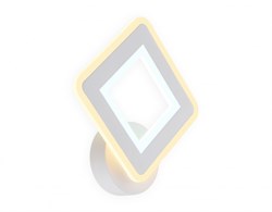 Ambrella Настенный светодиодный светильник FA871 WH белый 11W 220*250*50 FA871 - фото 105001