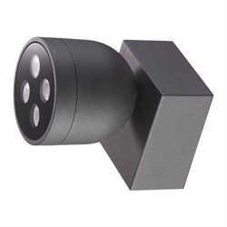 Novotech 358113 NT19 148 темно-серый  Ландшафтный настенный светильник IP65 LED 3000К 10W 100-240V GALEATI 358113 - фото 105128