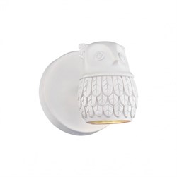 Favourite Gufo Светильник настенный каркас из гипса белого матового цвета, можно красить 1*GU10LED*5W 2041-1W - фото 105246