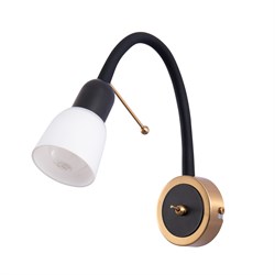 Arte Lamp A7009AP-1BK Настенный светильник LETTURA A7009AP-1BK - фото 105375
