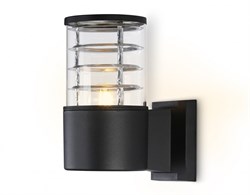 Ambrella Светильник уличный настенный архитектурный ST2522 BK/CL черный/прозрачный IP54 E27 max 11W 200*110*155 ST2522 - фото 105505