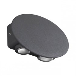 Novotech 358562 STREET NT21 000 темно-серый Ландшафтный настенный светильник IP54 LED 4000K 4W 85-265V CALLE 358562 - фото 105524