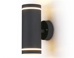 Ambrella Светильник уличный настенный архитектурный ST3332/2 GR серый IP54 GX53/2 max 15W 210*85*125 ST3332 - фото 105686
