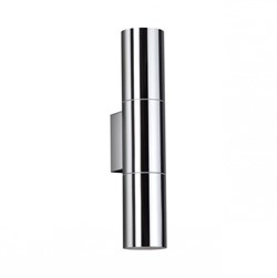 Odeon Light 4281/2WA HIGHTECH ODL22 хром/металл Настенный светильник IP44 LED E27 max 2*7W BAZEL 4281/2WA - фото 105811