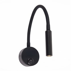 ST Luce ST653.431.01 Светильник настенный Черный/Черный LED 1*3W 3000K ST653.431.01 - фото 105920