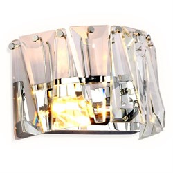 Ambrella Настенный светильник с хрусталем TR5175 CH/CL хром/прозрачный E14 max 40W 275*165*155 TR5175 - фото 106051