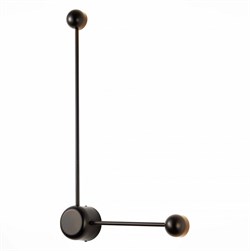 ST LUCE  SL6003.401.02 Светильник настенный Черный/Черный LED 2*4W 4000K SL6003.401.02 - фото 106083