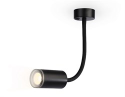 Ambrella Светильник настенный с выключателем FW2470 BK черный GU10 max 12W D55*L100*H300 FW2470 - фото 106098