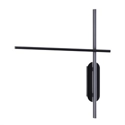 Odeon Light 3890/20WLP L-VISION ODL20 147 черный/металл Настенный светильник LED 3000K/4000K (перекл. ч/з тумблер) 20W 220V RUDY 3890/20WLP - фото 106148