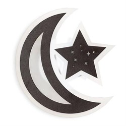 Ambrella Настенный светодиодный светильник FW114 SCF кофе песок LED 3000K 22W 250*250*40 FW114 - фото 106167