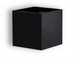 Ambrella Настенный светодиодный светильник FW138 BK/S черный/песок LED 3000K 10W 100*100*100 FW138 - фото 106215