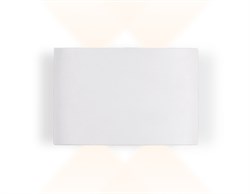 Ambrella Настенный светодиодный светильник FW142 WH/S белый/песок LED 3000K 4W 120*80*40 FW142 - фото 106262