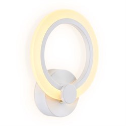 Ambrella Настенный светодиодный светильник FA529 WH белый 6400K/3000K/4200K 12W 230*190*60 FA529 - фото 106285