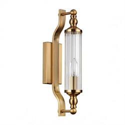 Odeon Light 4943/1W DROPS ODL22 553 бронзовый/прозрачный/стекло Настенный светильн. E14 1*40W IP44 TOLERO 4943/1W - фото 106299