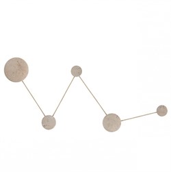 Odeon Light 6625/25WL HIGHTECH ODL24 бежевый/металл/травертин Настенный светильник IP20 LED 25W 3000K 220V TRAVERTINO 6625/25WL - фото 107001