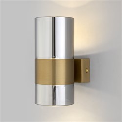 Eurosvet 40021/1 LED настенный светильник латунь/дымчатый a062084 a062084 - фото 107057